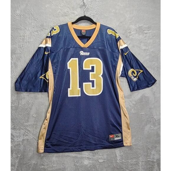 Kurt Warner ST. Louis Rams Jersey Size XL Nike Team Apparel #13 Football Team - Picture 1 of 9